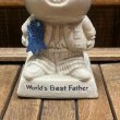 画像8: 1970s Message Doll "World's Best Father" (B) (8)