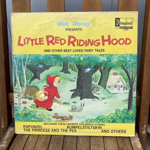 画像1: 1969s Walt Disney "LITTLE RED RIDING HOOD" Record / LP (1)