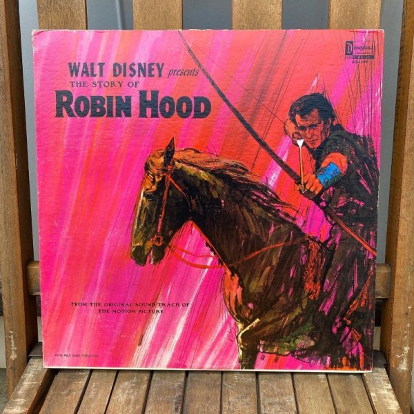 画像1: 1964s WALT DISNEY presents "ROBIN HOOD" Record / LP (1)