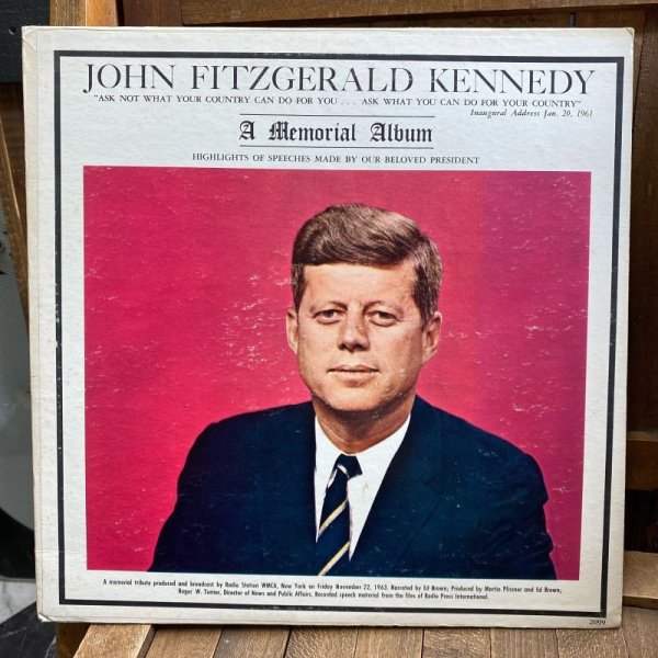 画像1: Vintage John Fitzgerald Kennedy Record / LP (B) (1)