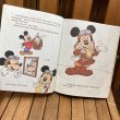 画像4: 1987s a Little Golden Book "MICKEY MOUSE Heads for the Sky" (4)