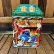 画像3: 2003s Mars / m&m's Canister Can "Christmas Village Series Number 16" (3)