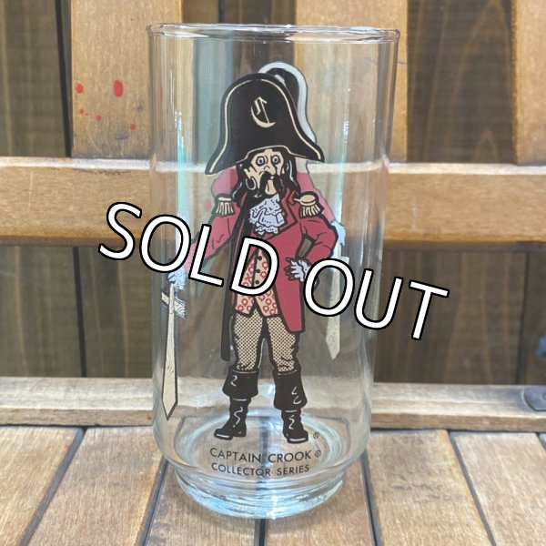 画像1: 1970's McDonald's Collector Series "Captain Crook" Glass (1)