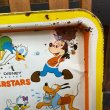 画像3: 1970's Disney Kid's Tin Table "SUPER STARS" (A) (3)