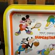 画像2: 1970's Disney Kid's Tin Table "SUPER STARS" (B) (2)