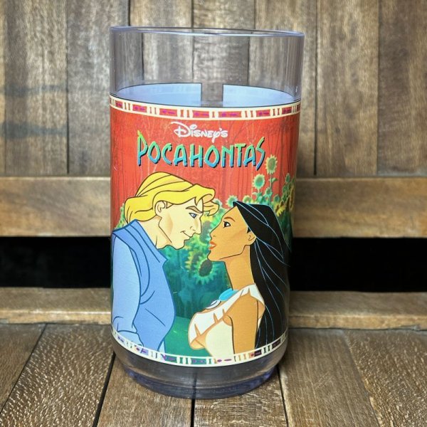 画像1: 1994s Burger King Disney Collector's Series Plastic Cup "POCAHONTAS" (1)