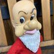 画像7: 1940's GUND / Disney Snow White "Grumpy" Rubber Face Doll (7)