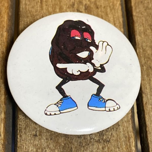 画像1: 80s California Raisins Pinback [C] (1)