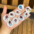 画像7: 80s California Raisins Pinback (Complete Set) (7)