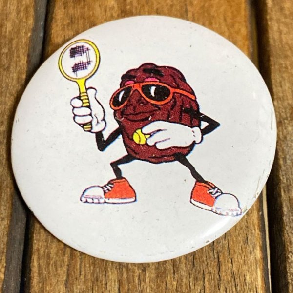 画像1: 80s California Raisins Pinback [F] (1)