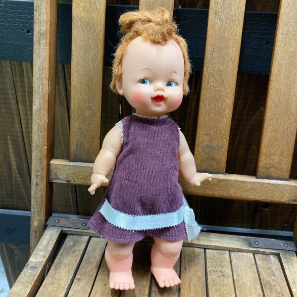 画像1: 1962s IDEAL / THE Flintstones Doll "Pebbles" (1)