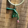 画像2: 1980's Bootleg Keyring "E.T. Finger" (Green) (2)