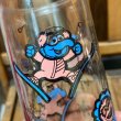 画像7: 1989s KRAFT / Muppet Babies Glass "Baby Gonzo & Baby Animal" (7)