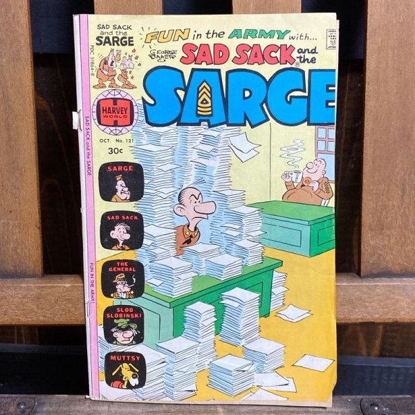 画像1: 1976s Harvey Comic "Sad Sack and the Sarge" (1)