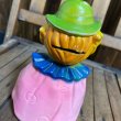 画像3: 70s Clown Vintage Plastic Coin Bank (3)