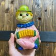 画像10: 70s Clown Vintage Plastic Coin Bank (10)