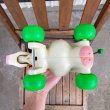 画像7: 1972 Fisher Price Cow Pull Toy (7)