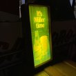 画像2: 1980's Miller / Vintage Lighted Sign "It's Miller time" (2)