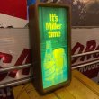 画像14: 1980's Miller / Vintage Lighted Sign "It's Miller time" (14)