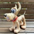 画像1: 1963s Walt Disney "Pluto" Rubber Squeak  Doll (1)